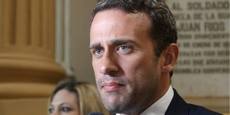 Carlos Scull, embajador del Gobierno interino de Venezuela ante Perú. Foto: PresidenciaVE