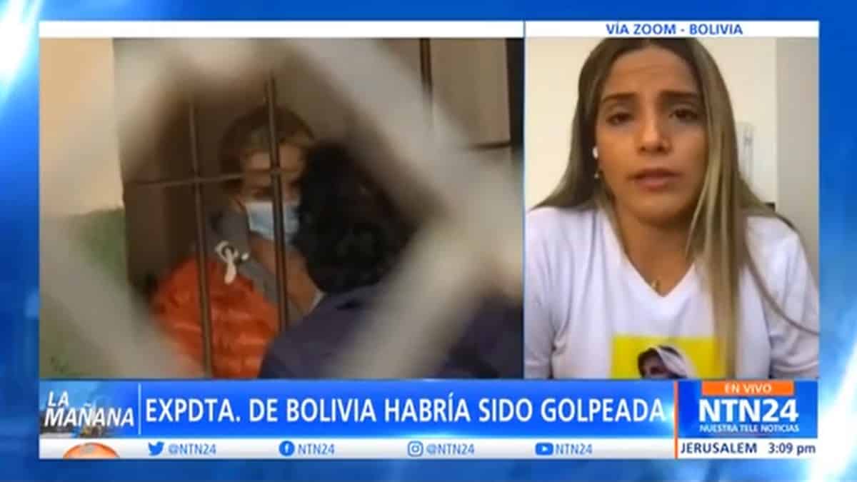 "Me preocupa la vida de mi madre en prisión, está muy enferma": Hija de Jeanine Áñez