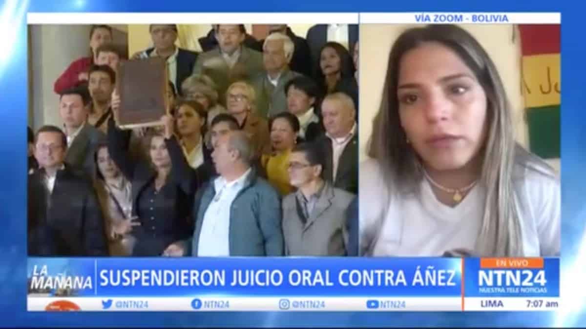 "Este es el juicio más injusto en la historia de Bolivia": Hija de Jeanine Áñez