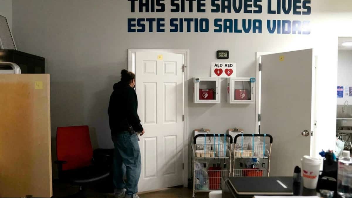 Centros de droga para prevenir sobredosis / AFP