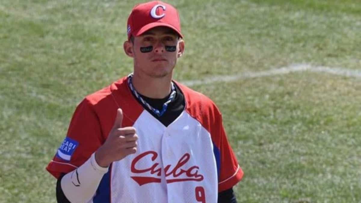 César Prieto, estrella emergente del beisbol cubano