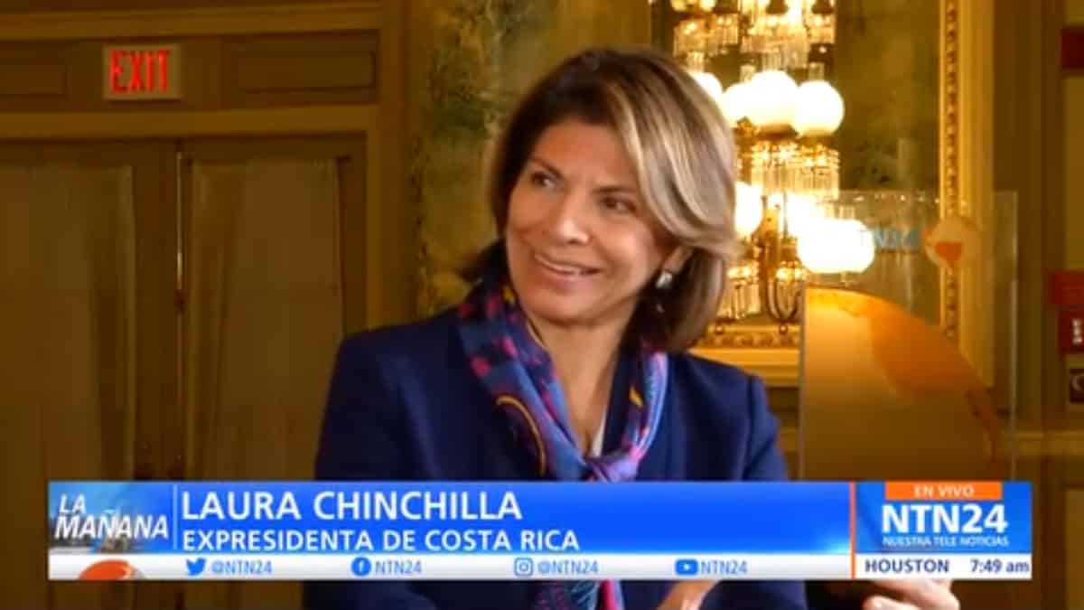 “La cooperación en la región está en el punto más bajo”: Laura Chinchilla