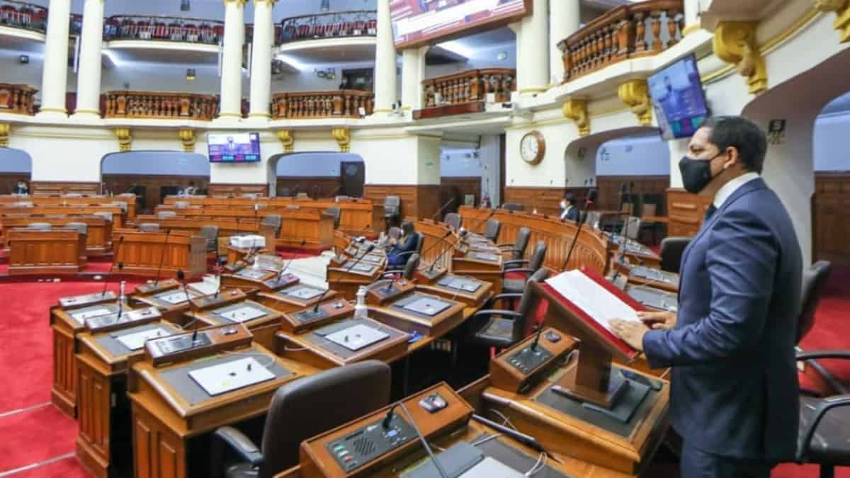 Congreso de Perú discutió la inmunidad parlamentaria. Foto: Cortesía