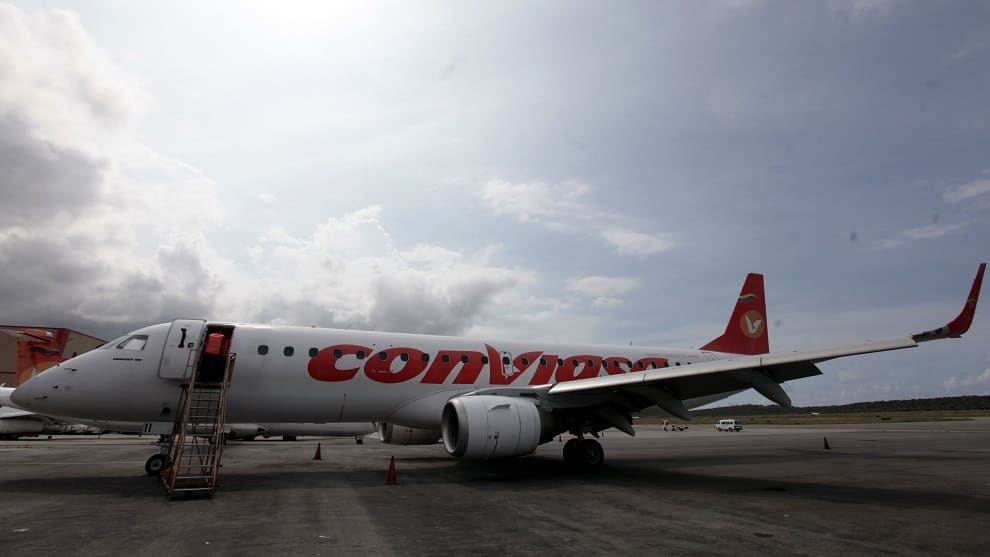Aerolínea venezolana Conviasa/ Foto: AVN