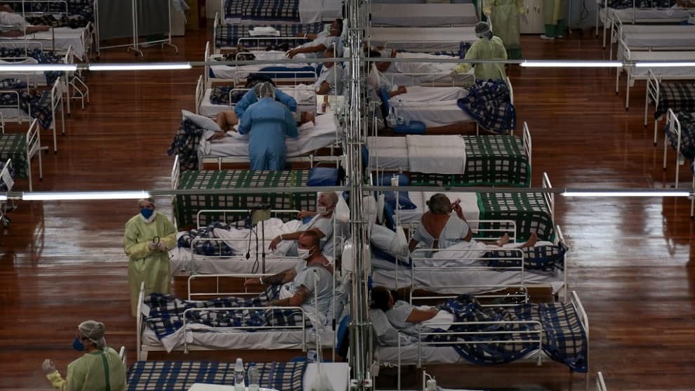 Brasil es el cuarto país más afectado por el COVID-19 y supera a España e Italia