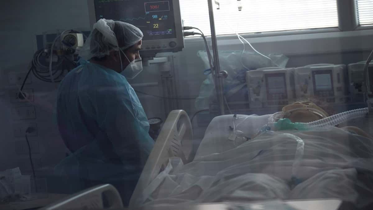 Paciente con covid-19 / FOTO: EFE
