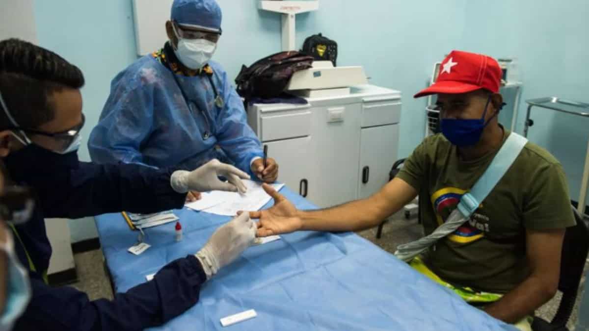 Atención médica pública en Venezuela por el covid-19. Foto: Régimen de Maduro