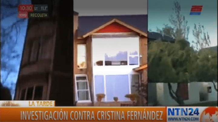 Allanamiento a Cristina Fernández