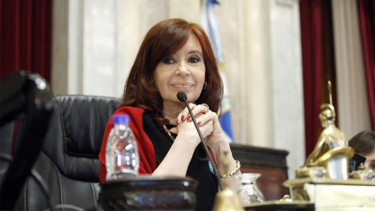 Cristina Fernández, vicepresidenta de Argentina. Foto: Telam