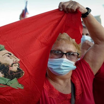 Cuba retomó masivo desfile del primero de mayo, tras dos años de ...