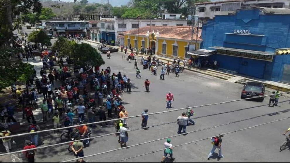 Protestas en el estado Sucre ante falta de alimentos