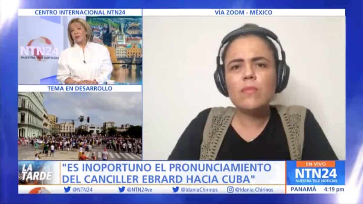 "El pueblo de México está con el pueblo cubano": Mariana Gómez del Campo