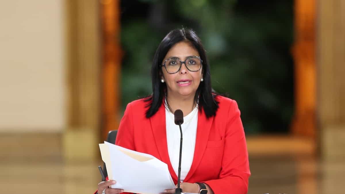 Delcy Rodríguez | Foto: Cortesía