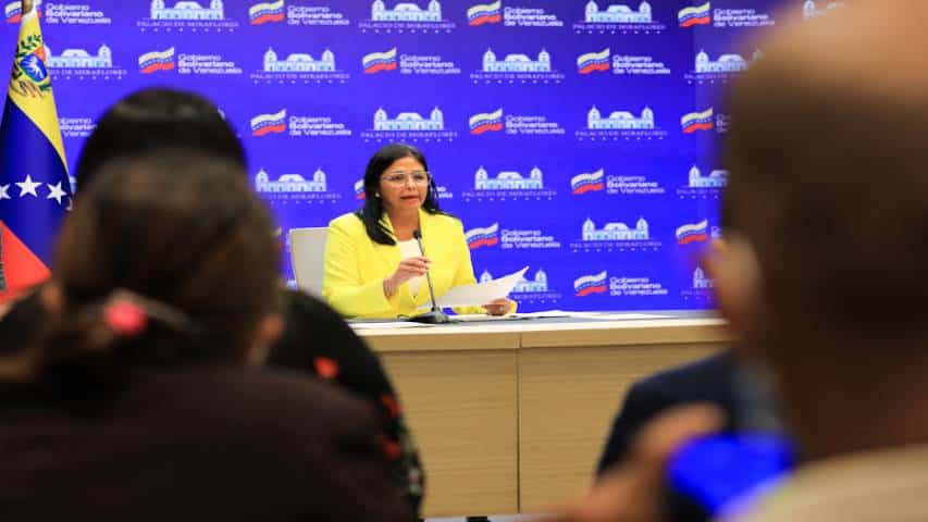 Delcy Rodríguez | Foto: Cortesía