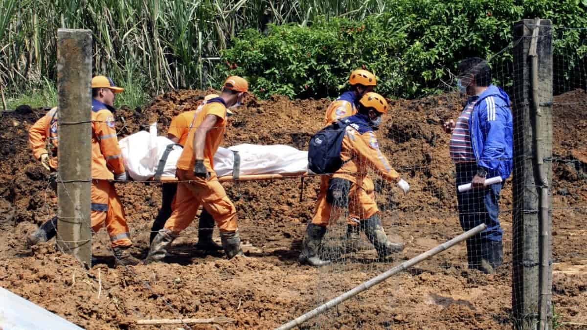 Deslizamiento de tierra en Colombia / AFP