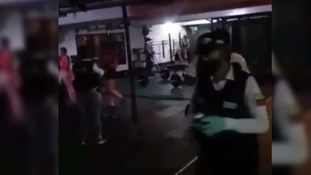 18 personas detenidas en un gimnasio del estado Aragua de Venezuela por violar cuarentena