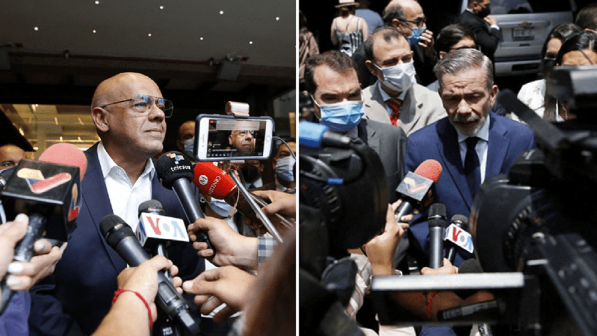 Diálogo entre el régimen de Maduro y la oposición venezolana / AFP