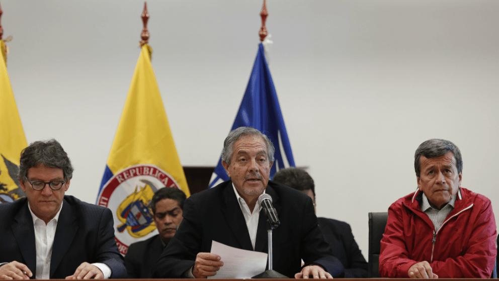Mesa de negociación entre el ELN y Gobierno de Colombia
