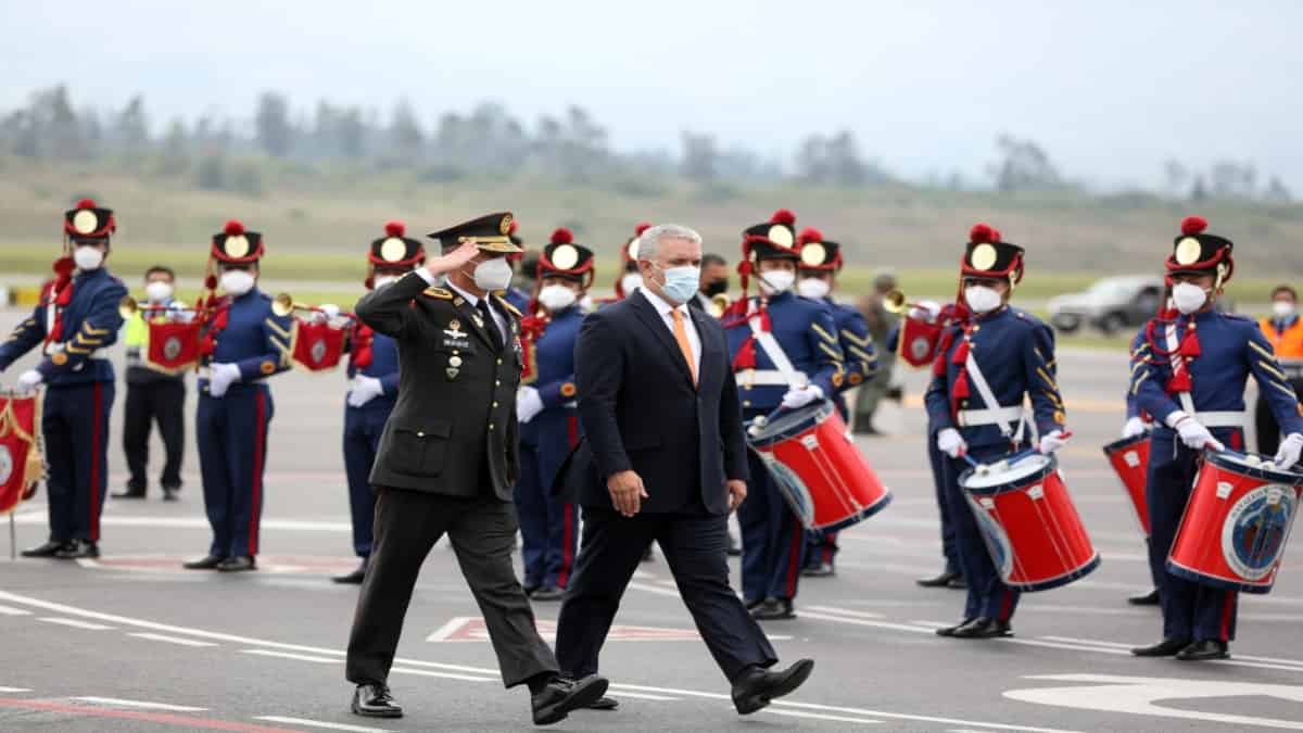 Iván Duque en Ecuador / AFP