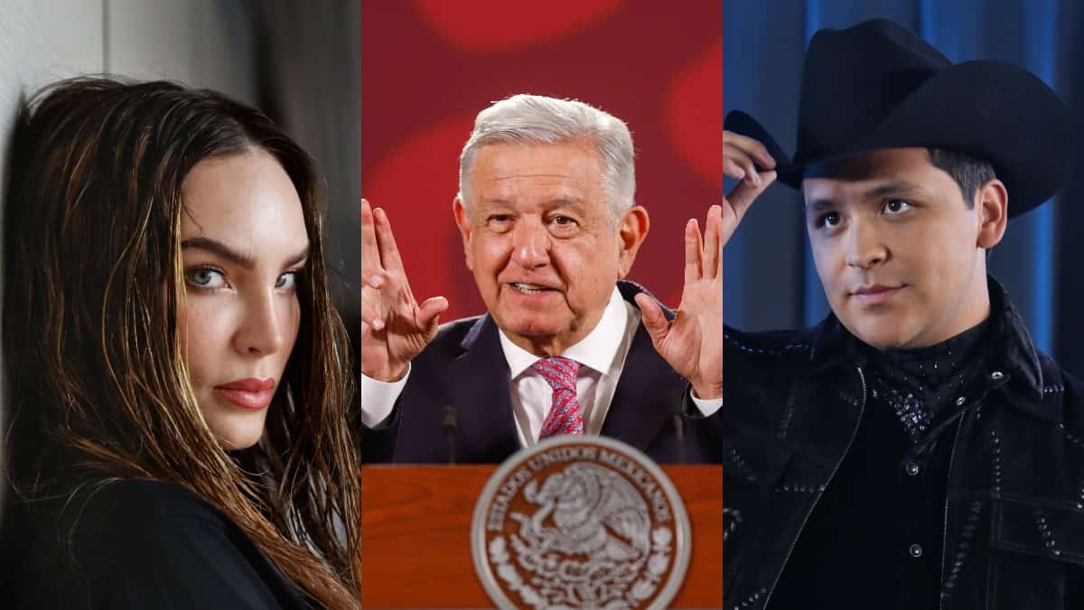 AMLO pedirá "permiso" a Belinda para autorizar concierto de Nodal en el Zócalo