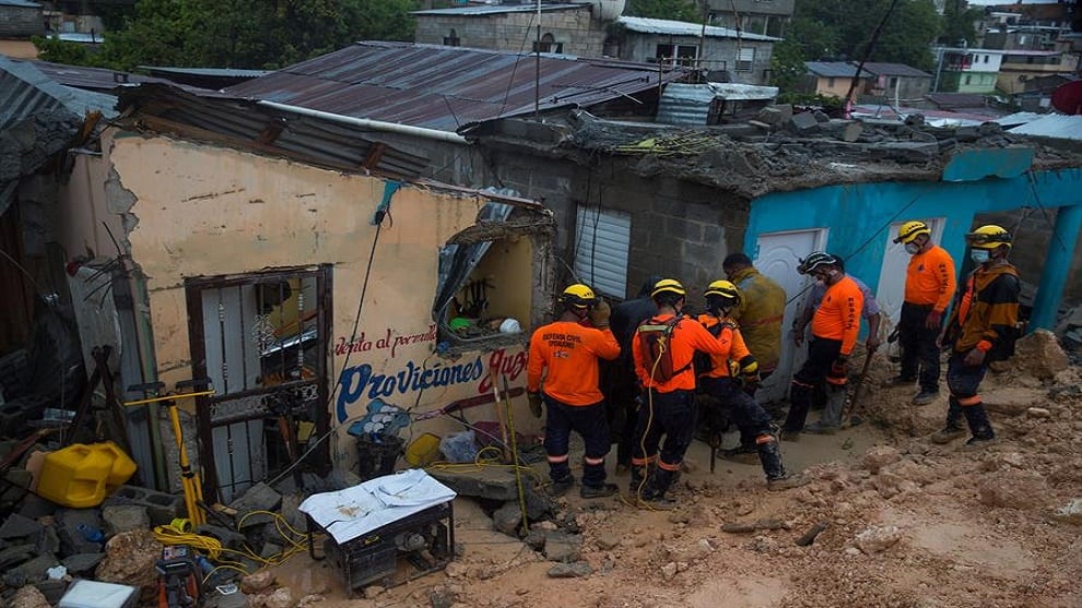 Ascienden a cuatro la cifra de muertos en Dominicana tras el paso de la tormenta Laura