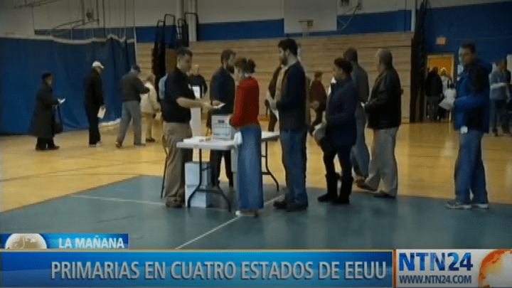 Primarias en cuatro estados de EE. UU.