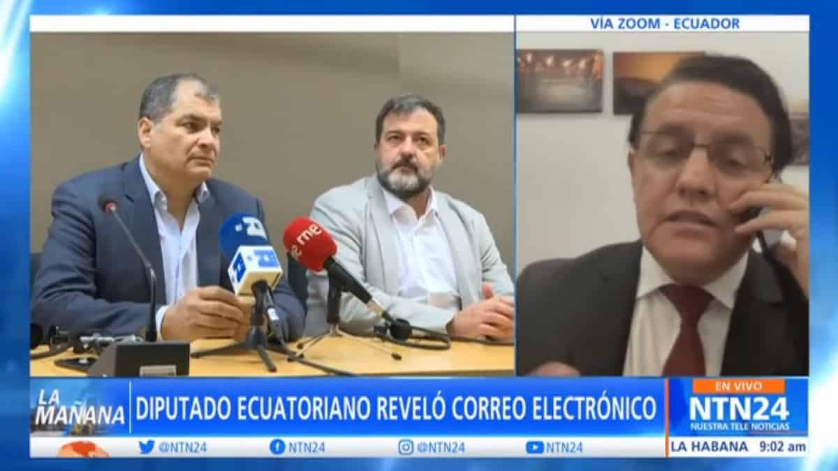 "Tenemos correos que confirman relación entre Rafael Correa, Piedad Córdoba y Alex Saab": Fernando Villavicencio