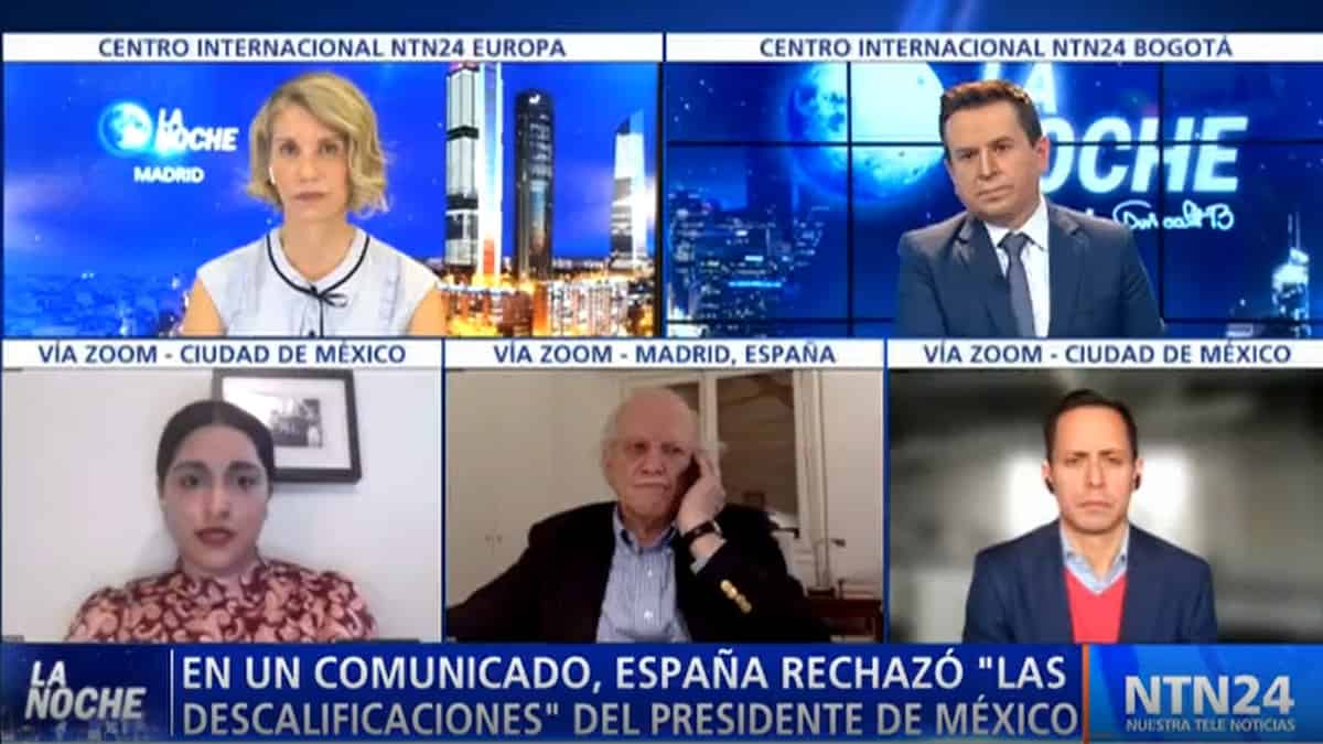 El Gobierno español rechazó las descalificaciones del presidente mexicano contra de España