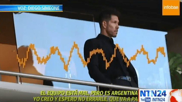 Diego Simeone Simeone critica a Messi