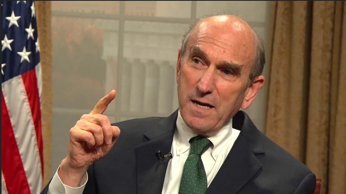 Elliott Abrams, exrepresentante especial para Venezuela de la Casa Blanca