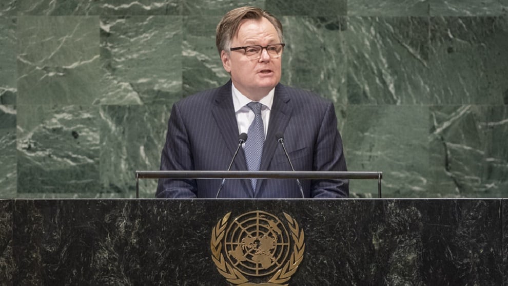 Embajador canadiense, Marc-André Blanchard/ Foto: ONU