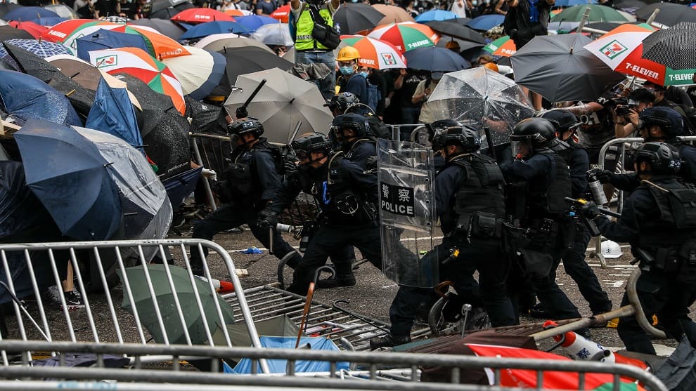 protestas en hong kong