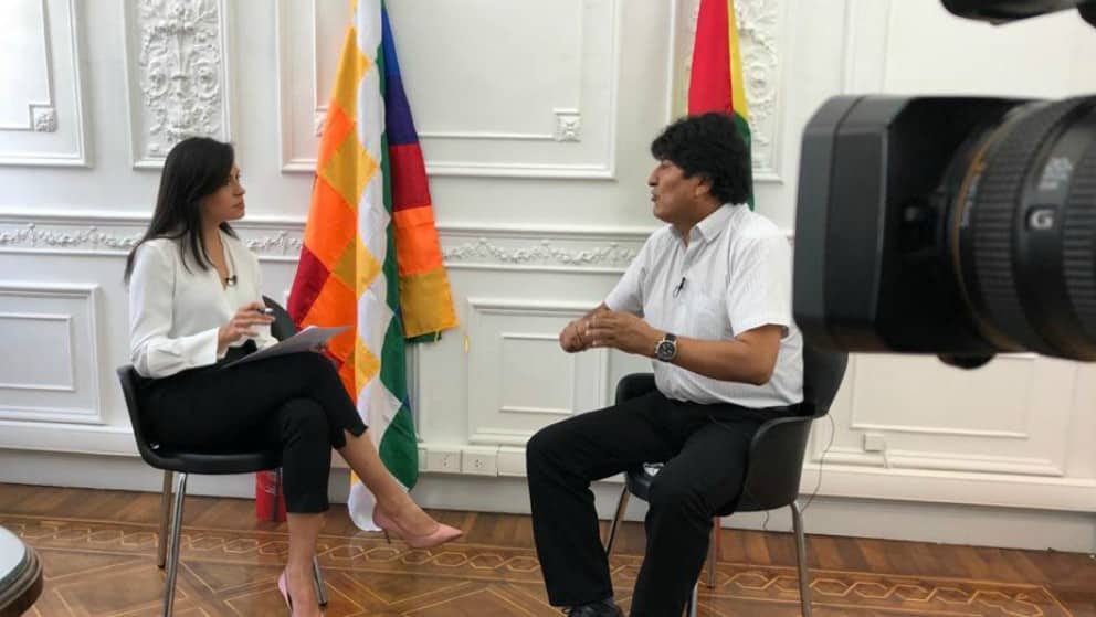 Entrevista Evo Morales NTN24
