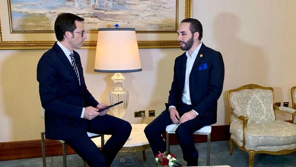 Entrevista al presidente Nayib Bukele en NTN24