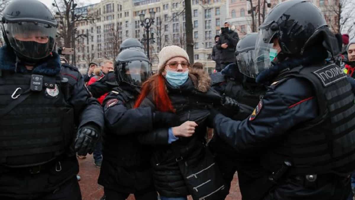 Protestas en Rusia