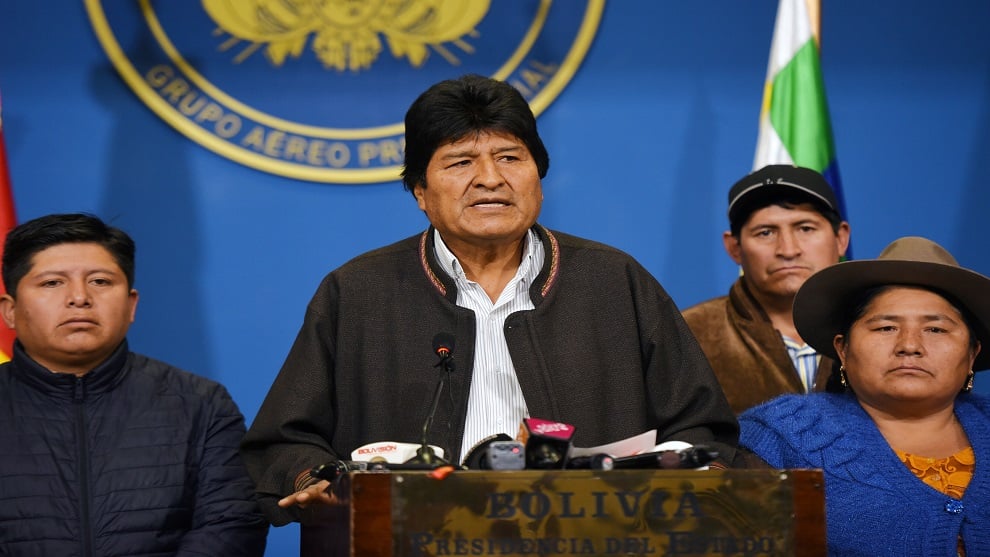 Evo Morales calificó de “dictadura” el gobierno interino de Bolivia