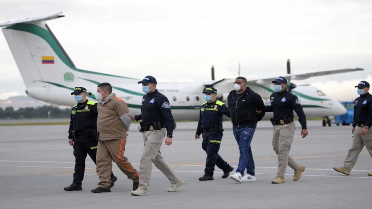 Extradición de presuntos miembros del ELN / AFP