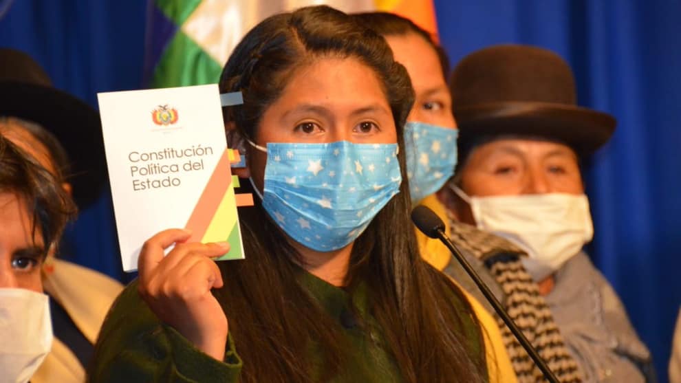 Presidenta del Congreso de Bolivia tiene coronavirus