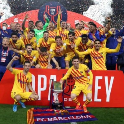 FC Barcelona se alzó con la Copa del Rey tras golear al Athletic Bilbao ...