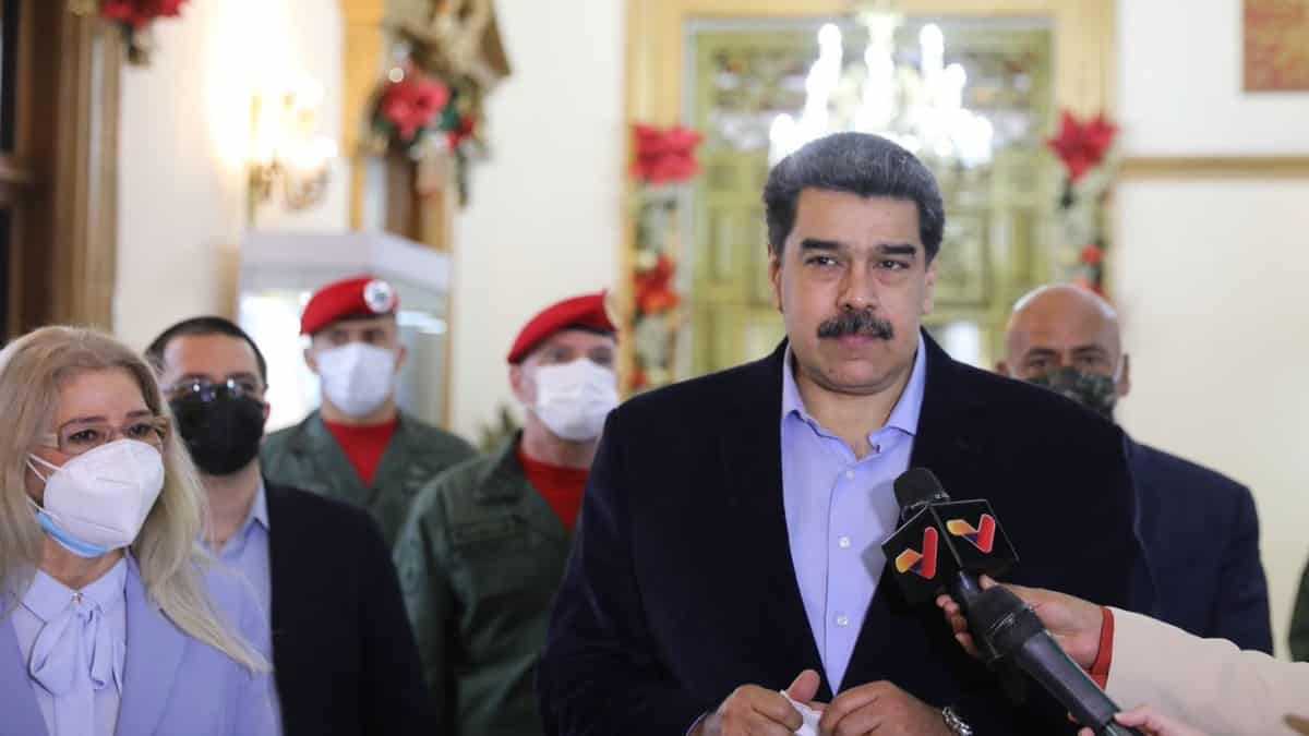 Nicolás Maduro ofrece información sobre la pandemia en Venezuela. Foto: Prensa Presidencial