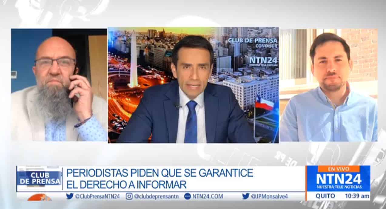 Amenza contra la libertad de prensa en Chile