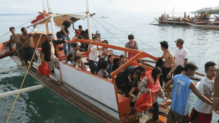 124 personas fueron rescatadas en Filipinas