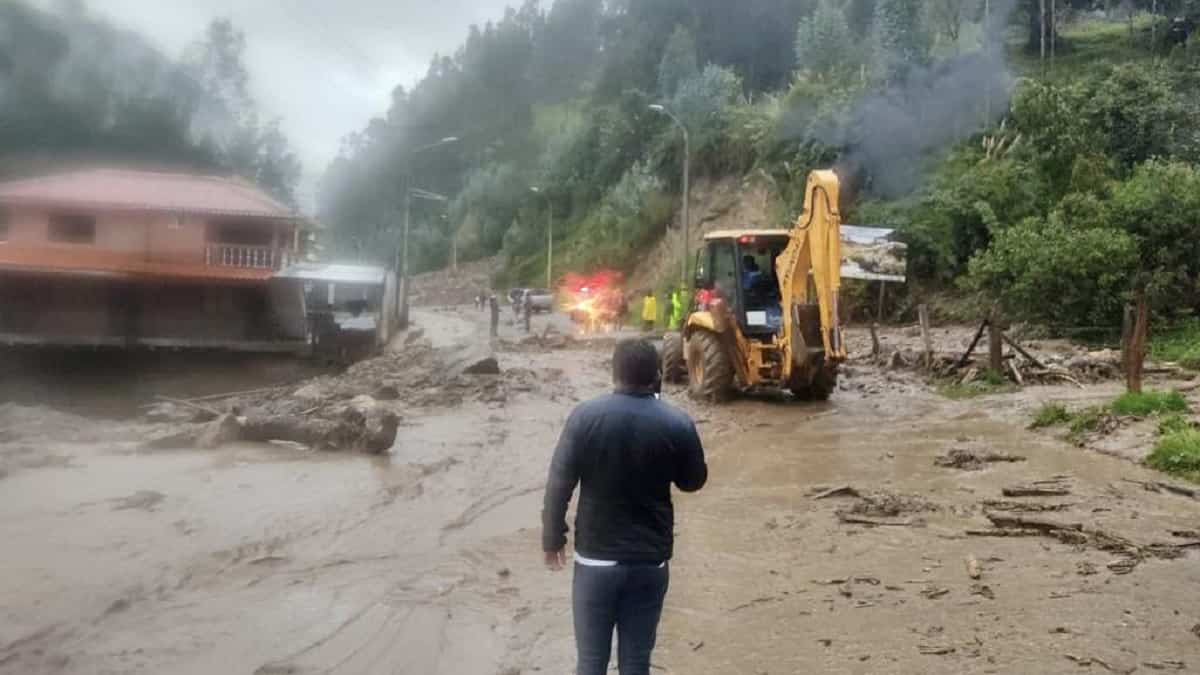 Lluvias en Ecuador