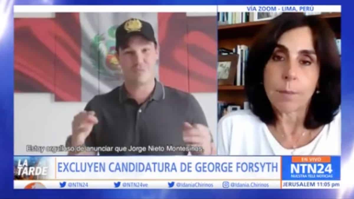 Candidato George Forsyth fue excluido de la carrera presidencial en Perú
