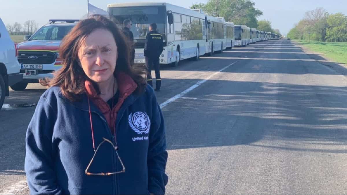 Coordinadora humanitaria de Naciones Unidas para Ucrania, Osnat Lubrani