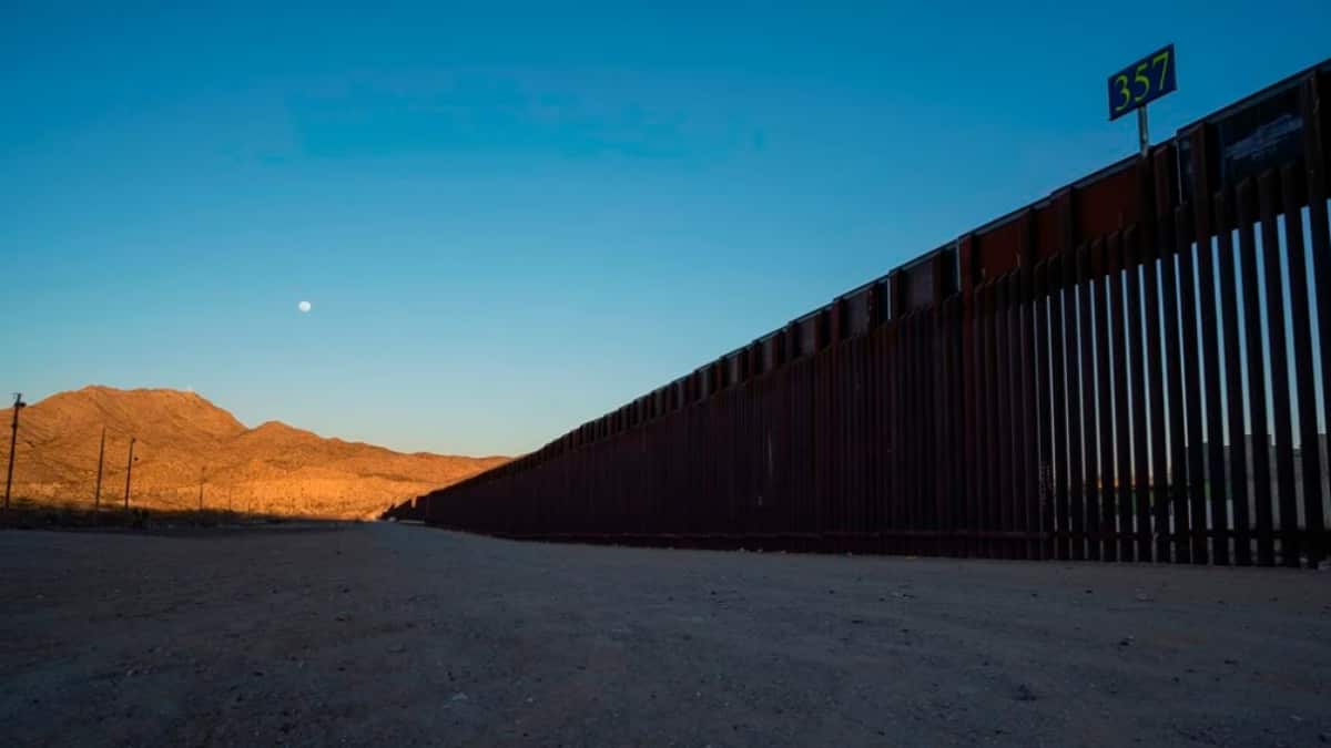 Frontera Sur de Estados Unidos. Foto: AFP