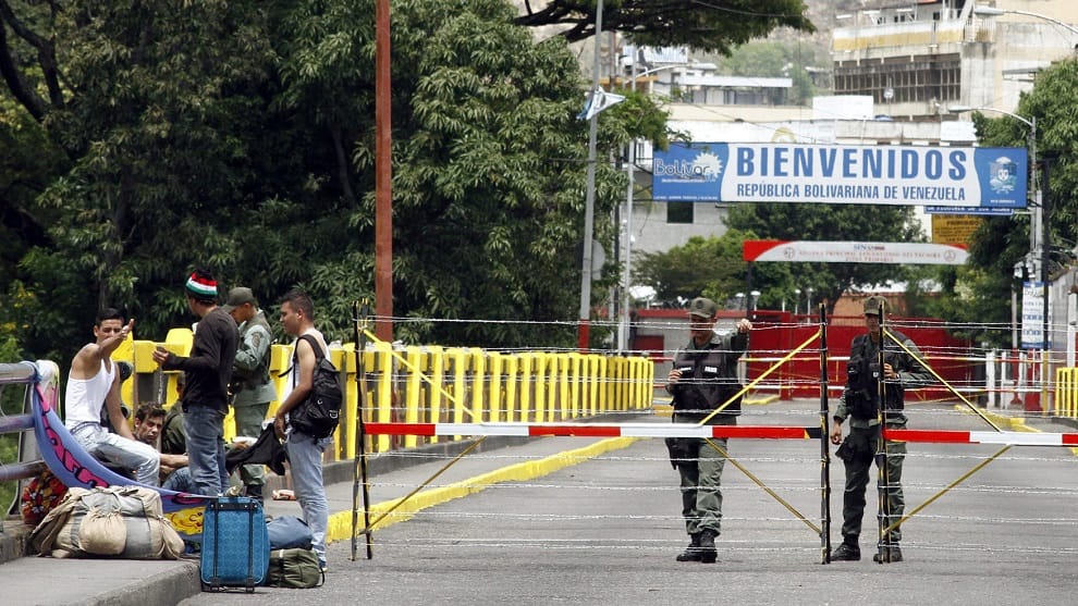 Frontera cerrada / Foto: EFE