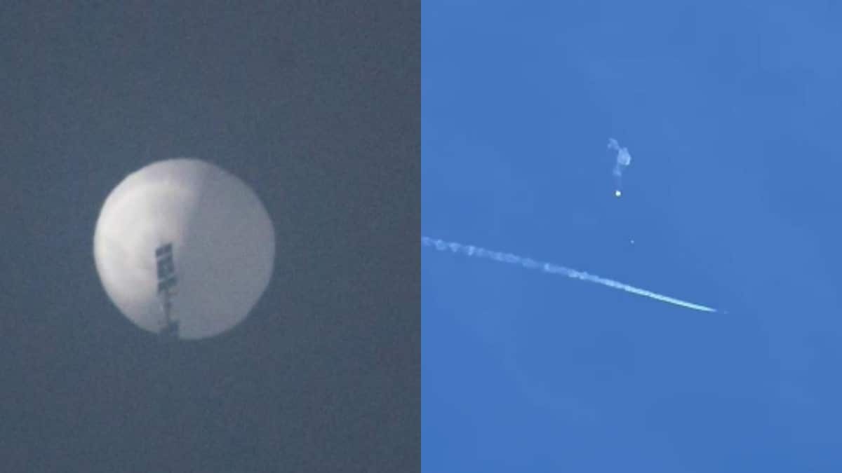 Ejército de Estados Unidos derribó “globo espía" chino