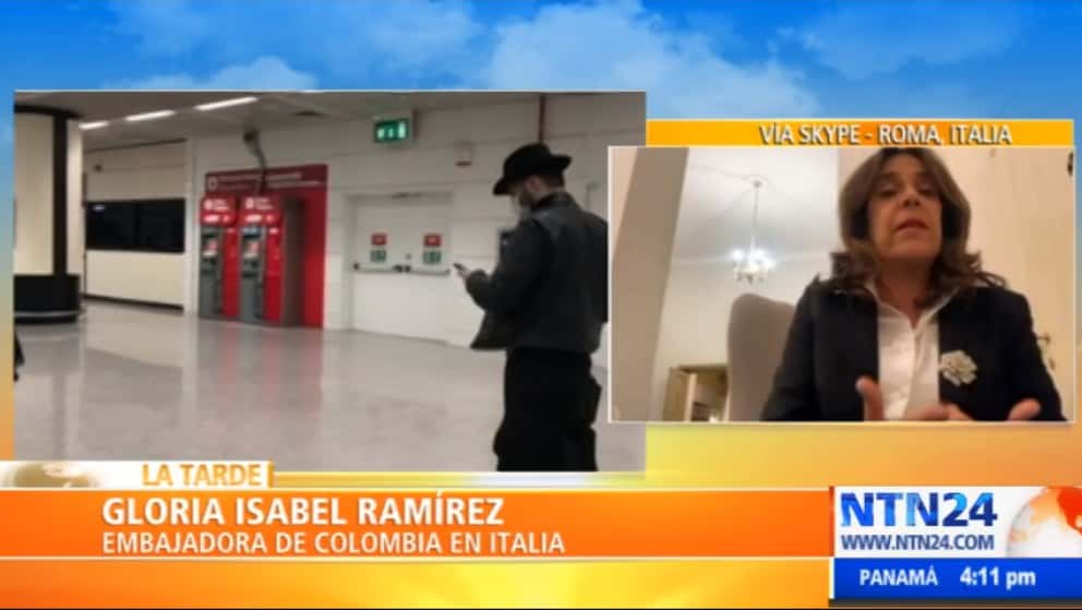 Embajadora de Colombia en Italia explica situación de connacionales en el país Embajadora de Colombia en Italia explica situación de connacionales en el país