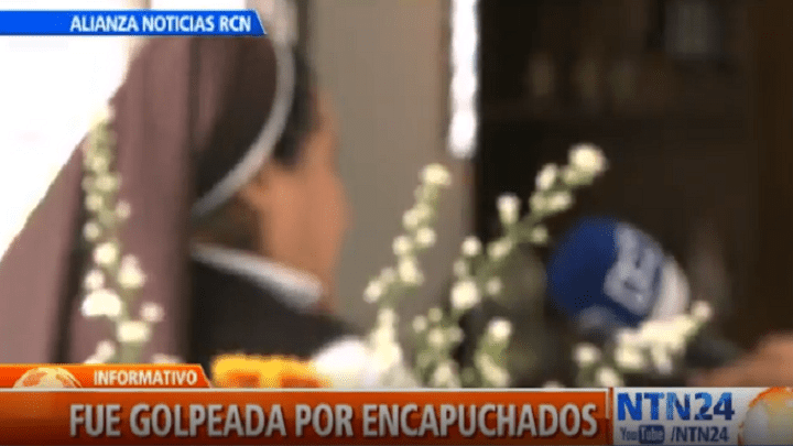 Golpean a religiosa en Colombia